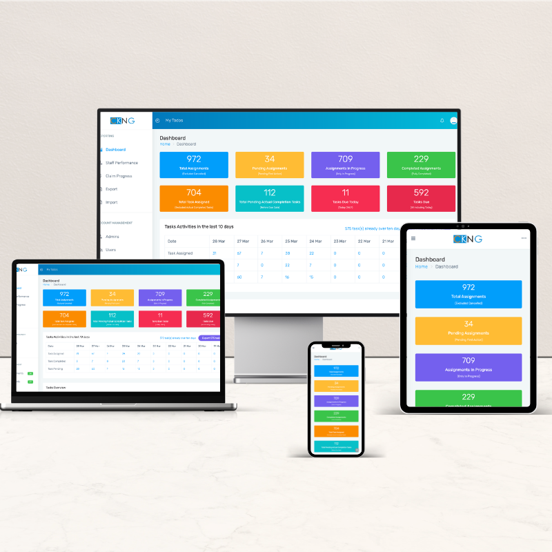 CKNG Internal System — document management digitalisation