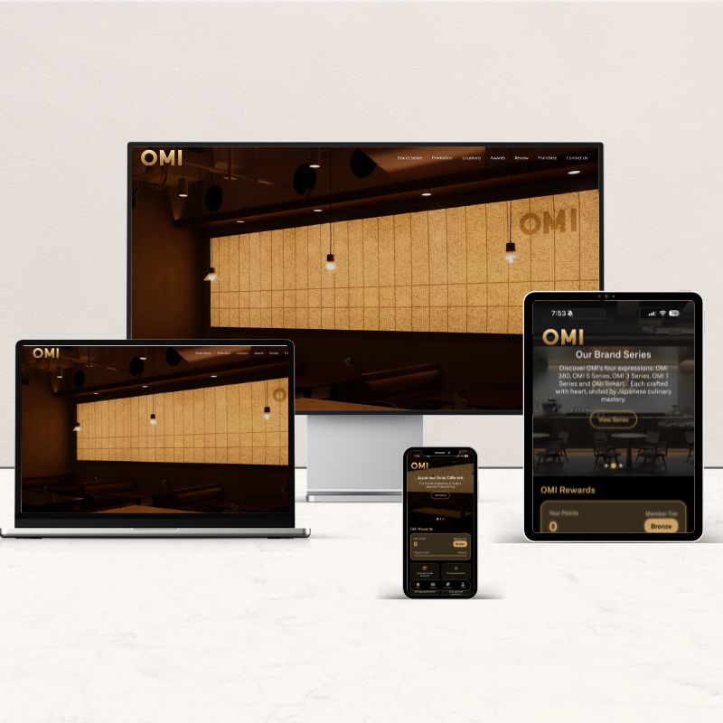 OMI Group operations system — Japanese restaurant chain payroll and outlet management